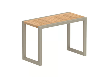 NINIX LOUNGE - Rectangular teak garden side table by Royal Botania - view 2